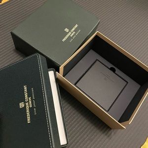 Authentic frederique constant watche boxe and papers